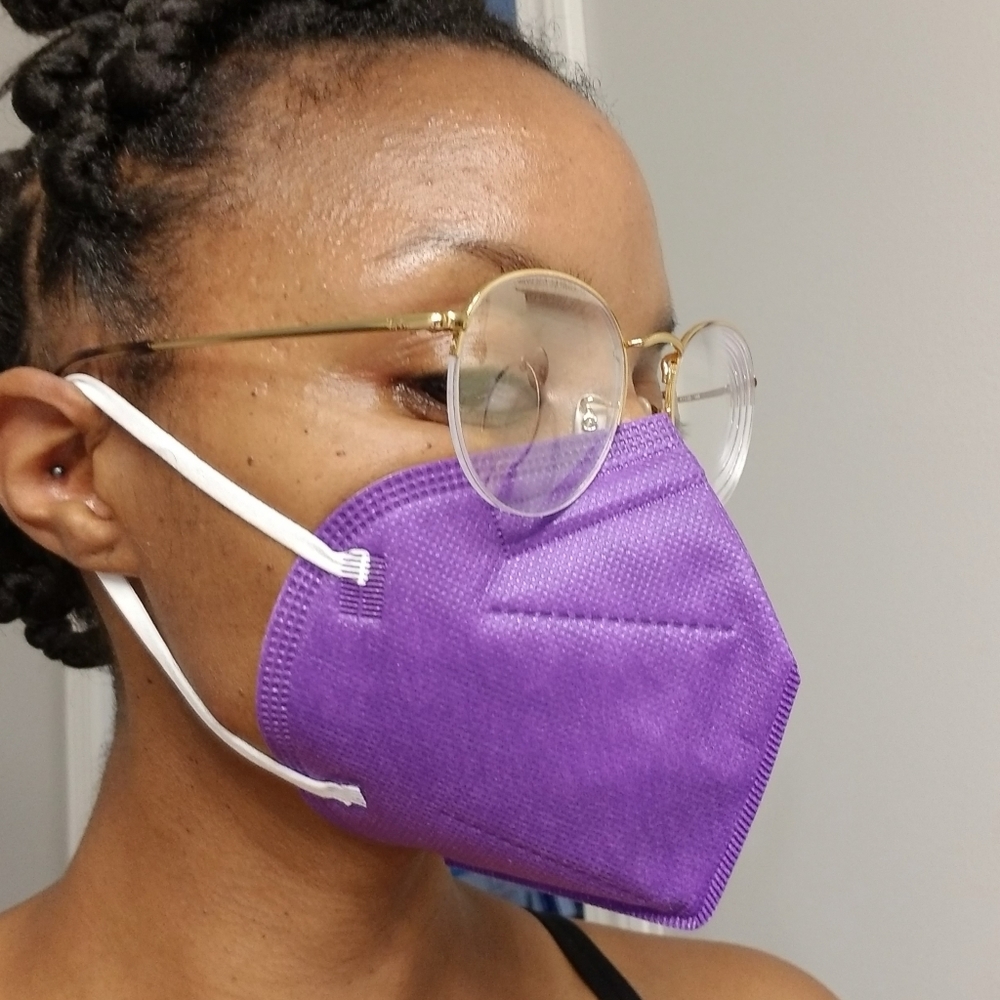 ❤️ 5 for $15/ KN95 Face Covering, BLACK - Picture 7 of 8